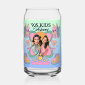 Drinkware Set (met Gepersonaliseerd afbeelding) Blikvorm Glas (Achterkant)