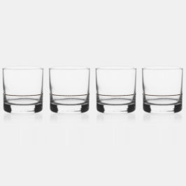 Drinkware Set met gietlijn Whisky Glas