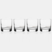Drinkware Set met gietlijn Whisky Glas (Rechts)