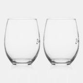 Drinkware Set - Mr en Mr Zimmermann Design Wijnglas Zonder Voet (Rechts)