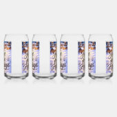 Drinkware Set of Printed Can Glass Blikvorm Glas (Rechts)