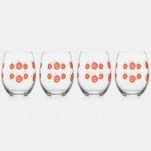 Drinkware Set Spring Flower Wijnglas Zonder Voet (Voorkant)