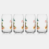 Drinkware Set-Tropical Christmas Blikvorm Glas (Rechts)