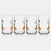 Drinkware Set-Tropical Christmas Blikvorm Glas (Links)