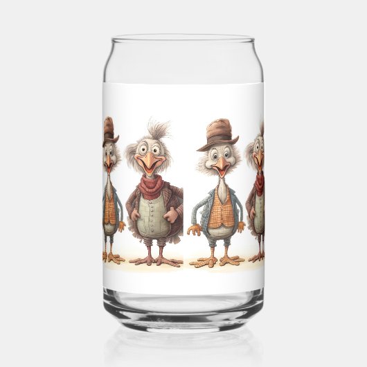 Drinkware Set Turkeys Blikvorm Glas (Rechts)