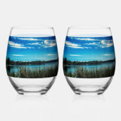 Drinkware Set Wijnglas Zonder Voet (Achterkant)