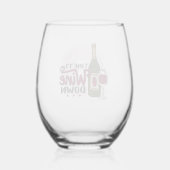 Drinkware Set Wijnglas Zonder Voet (Achterkant)