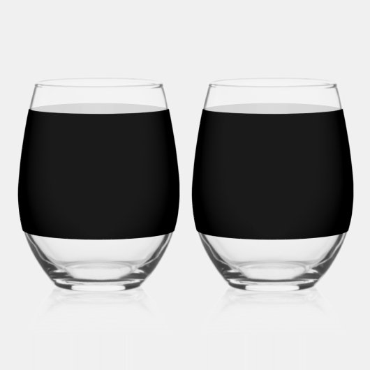 Drinkware Set Wijnglas Zonder Voet (Achterkant)