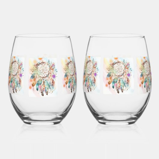 Drinkware Set Wijnglas Zonder Voet (Voorkant)