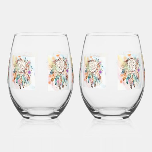 Drinkware Set Wijnglas Zonder Voet (Rechts)