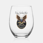 Drinkware Set Wijnglas Zonder Voet (Achterkant)