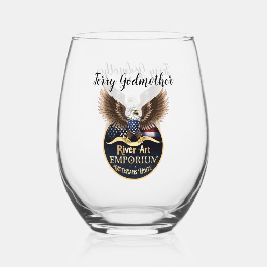 Drinkware Set Wijnglas Zonder Voet (Achterkant)