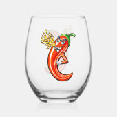 Drinkware Set Wijnglas Zonder Voet (Achterkant)