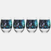 Drinkware Set Wijnglas Zonder Voet (Rechts)