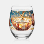 Drinkware Set Wijnglas Zonder Voet (Achterkant)