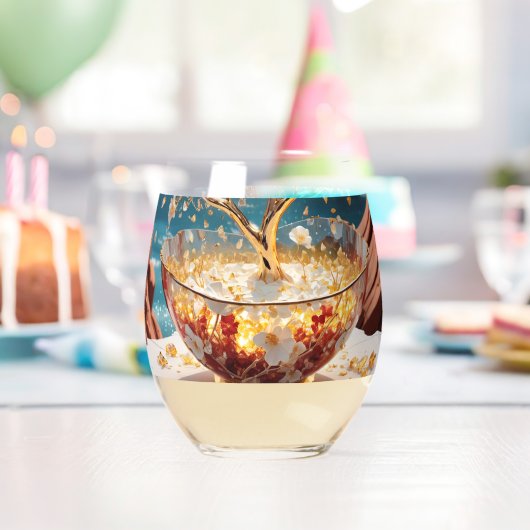 Drinkware Set Wijnglas Zonder Voet (Insitu (Verjaardag))