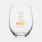 Drinkware Set Wijnglas Zonder Voet (Voorkant)