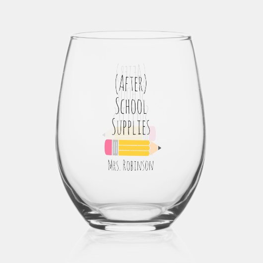 Drinkware Set Wijnglas Zonder Voet (Voorkant)