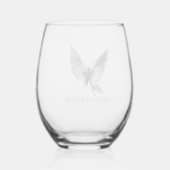 Drinkware Set Wijnglas Zonder Voet (Achterkant)
