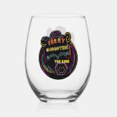 Drinkware Set Wijnglas Zonder Voet (Achterkant)