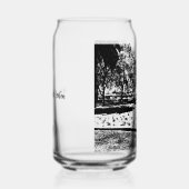 Drinkware Stijl: Gedrukt blikglas, Set: Set van 1 Blikvorm Glas (Rechts)