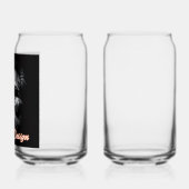 Drinkware Stijl: Gedrukt blikglas, Set: Set van 2, Blikvorm Glas (Links)