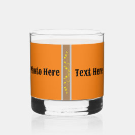 Drinkware Stijl: Gedrukte rotsen Glas foto | tekst