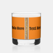 Drinkware Stijl: Gedrukte rotsen Glas foto | tekst (Achterkant)