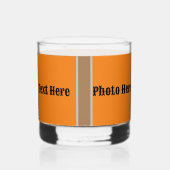 Drinkware Stijl: Gedrukte rotsen Glas foto | tekst (Links)