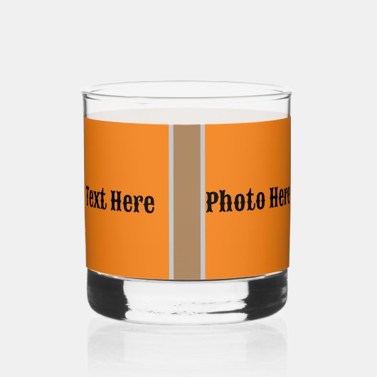 Drinkware Stijl: Gedrukte rotsen Glas foto | tekst (Links)