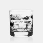 Drinkware stijl: gedrukte rotsen, glas, whisky glas (Voorkant)