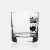 Drinkware stijl: gedrukte rotsen, glas, whisky glas (Rechts)