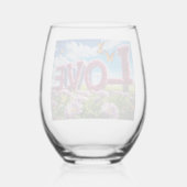 Drinkware Stijl: Stemloos wijnglas, Set: Set van Wijnglas Zonder Voet (Achterkant)