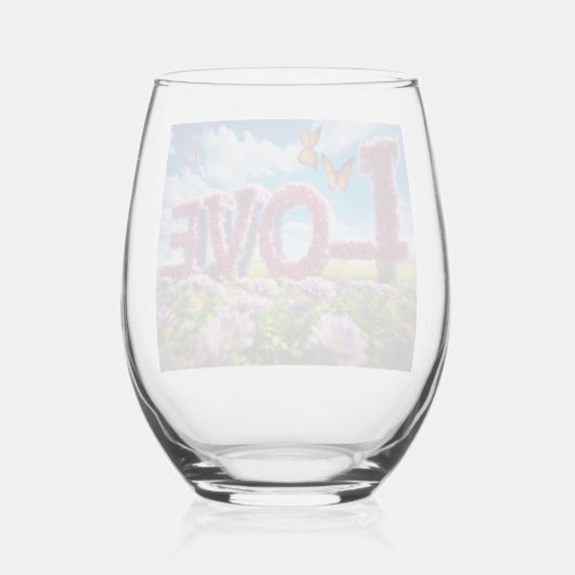 Drinkware Stijl: Stemloos wijnglas, Set: Set van Wijnglas Zonder Voet (Achterkant)