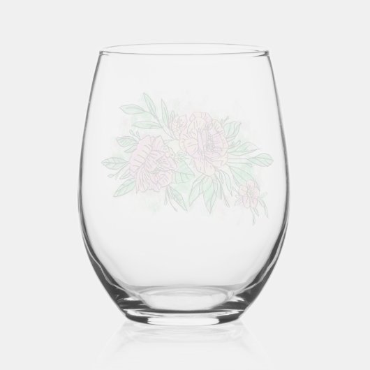 Drinkware Stijl: Stemloos wijnglas, Set: Set van Wijnglas Zonder Voet (Achterkant)