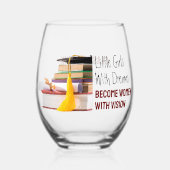 Drinkware Stijl: Stemloos wijnglas, Set: Set van Wijnglas Zonder Voet (Voorkant)