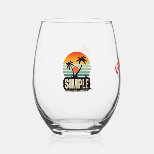 Drinkware Stijl: Stemloos wijnglas, Set: Set van Wijnglas Zonder Voet (Voorkant)