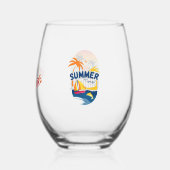 Drinkware Stijl: Stemloos wijnglas, Set: Set van Wijnglas Zonder Voet (Achterkant)