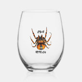 Drinkware Stijl: Stemloos wijnglas, Set: Set van Wijnglas Zonder Voet (Voorkant)