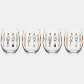 Drinkware Style: Stemless Wine Glass, Set: Notenkr Wijnglas Zonder Voet (Voorkant)