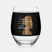 Drinkware Style: Stemless Wine Glass, Set: Stemles Wijnglas Zonder Voet (Voorkant)