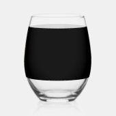 Drinkware Style: Stemless Wine Glass, Set: Stemles Wijnglas Zonder Voet (Achterkant)