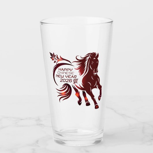 DRINKWARE VOOR CHINEES NIEUWJAAR GLAS (Voorkant)