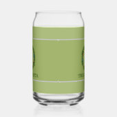 Drinkware vrijgezellenfeest op maat logo blikvorm glas (Links)