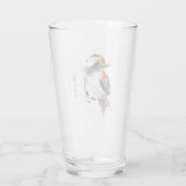Drinkware - Waterverven Kookaburras Glas (Achterkant)