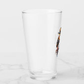 Drinkware - Waterverven Kookaburras Glas (Rechts)