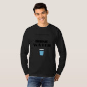 Drinkwaterherinnering T-shirt (Voorkant volledig)