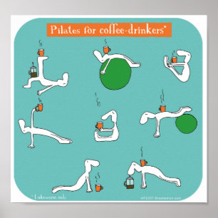 drinkwaterinstallaties voor koffie poster