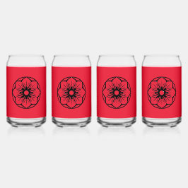 drinkwaterset blikvorm glas