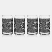 drinkwaterset blikvorm glas (Achterkant)